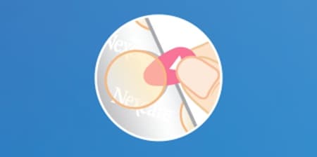 ÉTAPE 1 : Ouverture de l'emballage et retrait du patch du film
