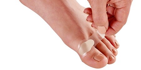 Application de pansement ampoules Nexcare™
